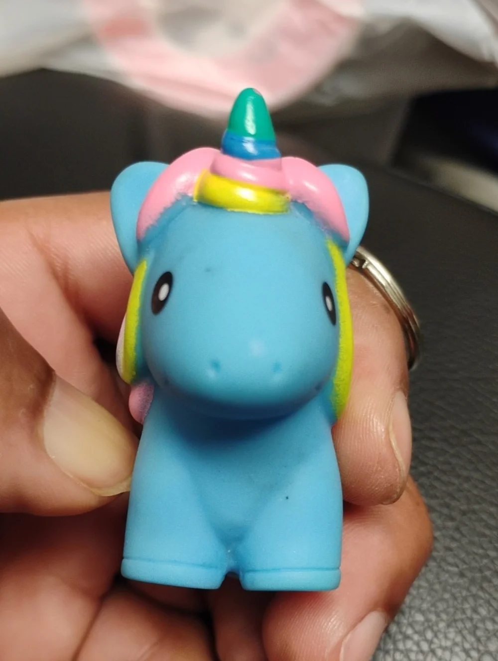 ANIMOLDS POO POO UNICORN KEYCHAIN EXCELLENT CONDITION